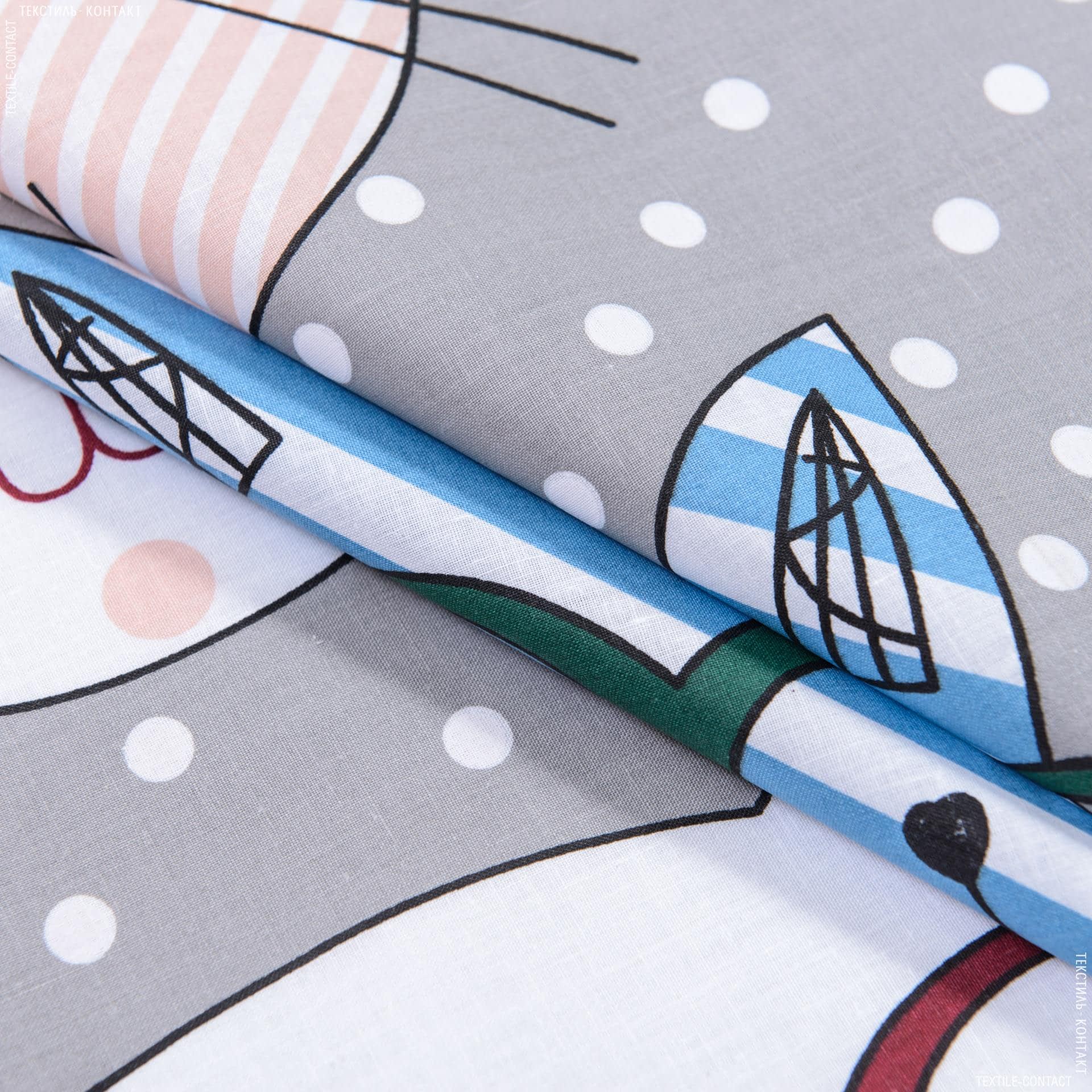 Комплект постільної білизни "Котики" - Добраніч Текстиль