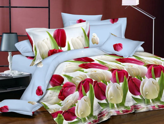 Комплект постільної білизни "Тюльпани" - Добраніч Текстиль